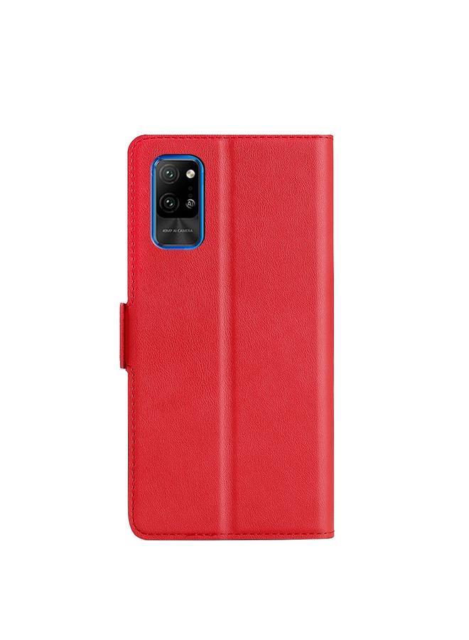 اس-توب جراب هاتف Honor Play4 Pro فائق النحافة مصنوع من جلد البولي يوريثان الحراري مع مشبك جانبي للجهد - Image 3