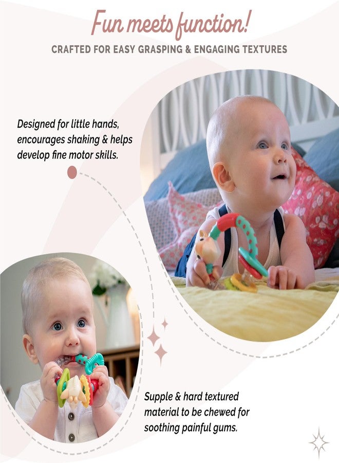 Sophie la girafe Multi-Textured Rattle | Light & Easy to Grasp | Awaken All 5 Senses - Image 4