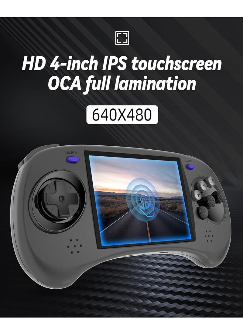 ANBERNIC  - ANBERNIC RG ARC D Retro Handheld Game Console, Dual OS Android 11 and Linux System with 128G SD Card 4541 Games Support 5G WiFi 4.2 Bluetooth Moonlight Streaming and HDMI Output (Black) - Image 1