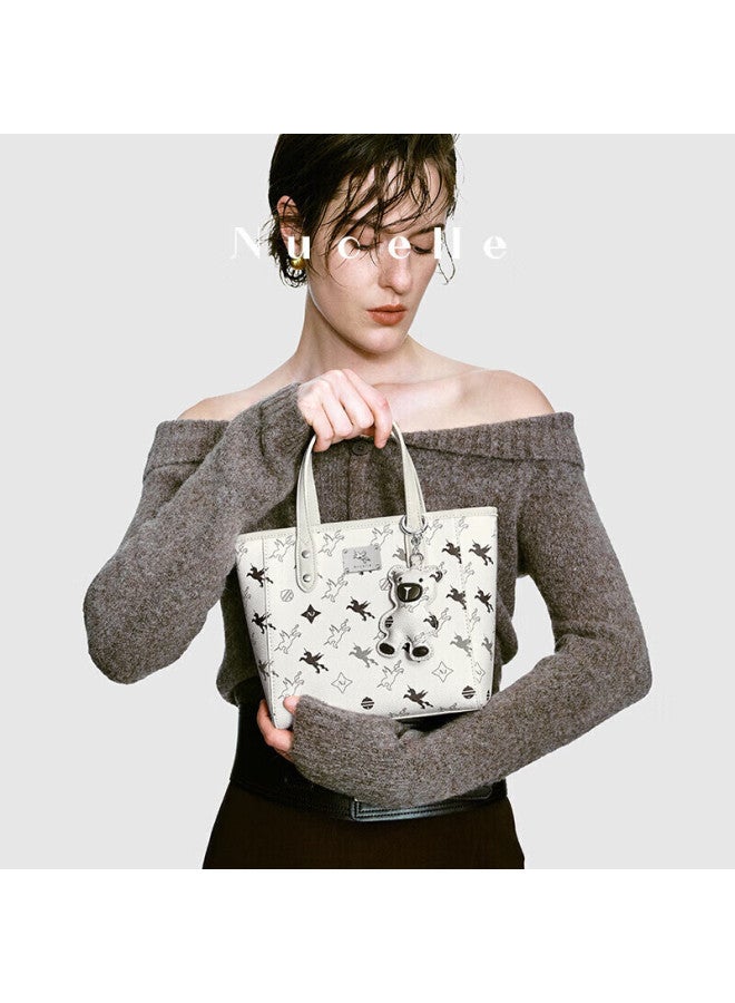 نوسيل Nucelle Flying Horse Mini Tote Bag سلة خضروات جديدة حقيبة يد كتف مفردة حقيبة صدر للمتنقلين هدية رأس السنة للفتيات - Image 5