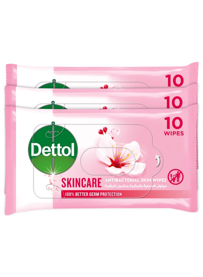 Dettol Skincare Antibacterial Skin Wipes Pink - Image 2