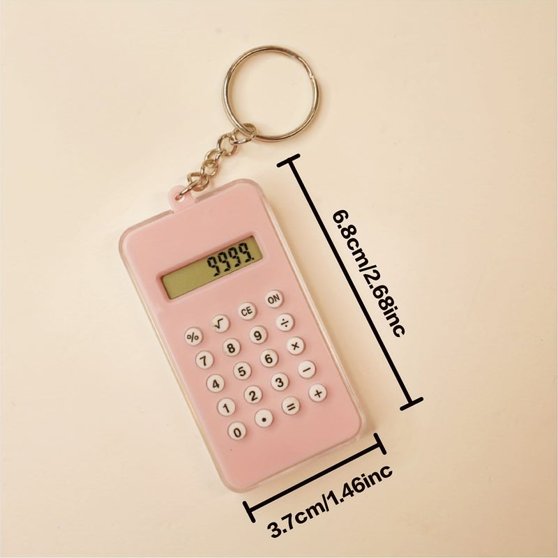 Light Brown Cartoon Mini Maze Calculator Student Portable Arithmetic Computer - Image 2