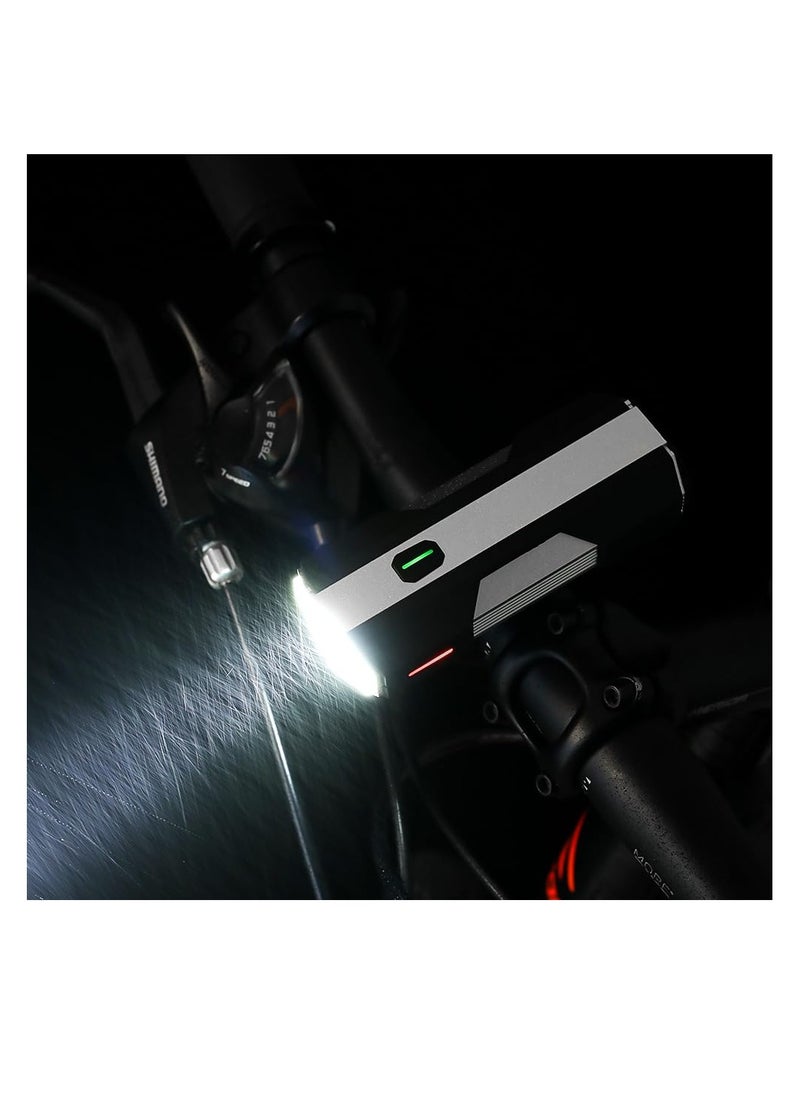 Excefore Rechargeable Bike Lights, 6+4 Modes, Type-C USB, Anti-Dazzle High Lumen LED, Front and Rear Set for Night Riding, Waterproof IPX6, Easy to Install, Ideal for Kids, Cycling, Biking  - Image 5