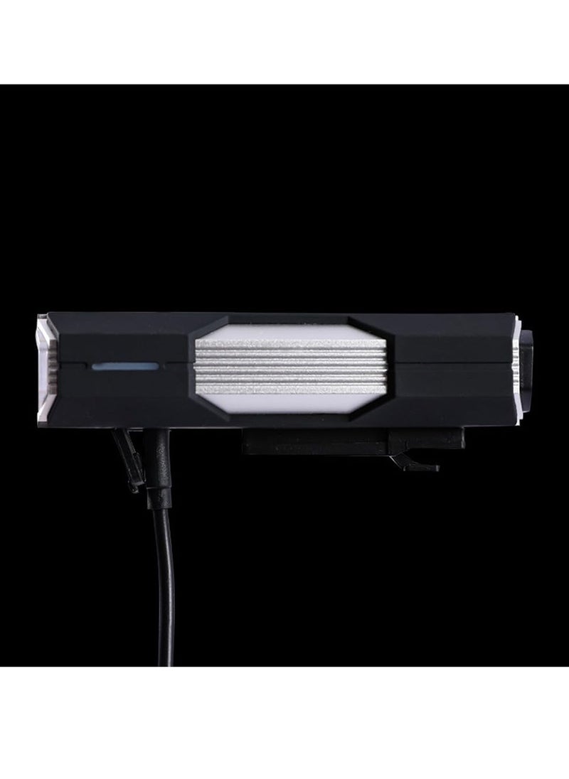 Excefore Rechargeable Bike Lights, 6+4 Modes, Type-C USB, Anti-Dazzle High Lumen LED, Front and Rear Set for Night Riding, Waterproof IPX6, Easy to Install, Ideal for Kids, Cycling, Biking  - Image 2