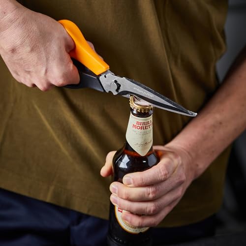 Fiskars Garden Scissors, 7-in-1 Garden Shears Multi-Tool with Sheath, Great for Plant Trimming, Cutting Nursery Pots, Bags, and Wire - Image 2