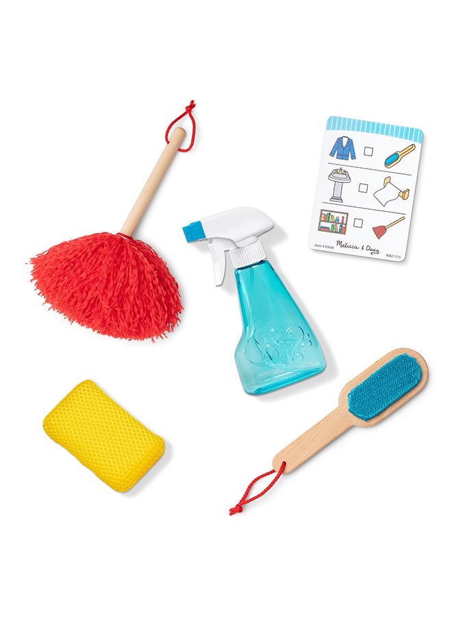 Melissa & Doug Stir and Serve Cooking Utensils 7 Piece - Stainless Steel and Wood Childrens Play Cookware for Kids Kitchen Ages 3+ - Image 3
