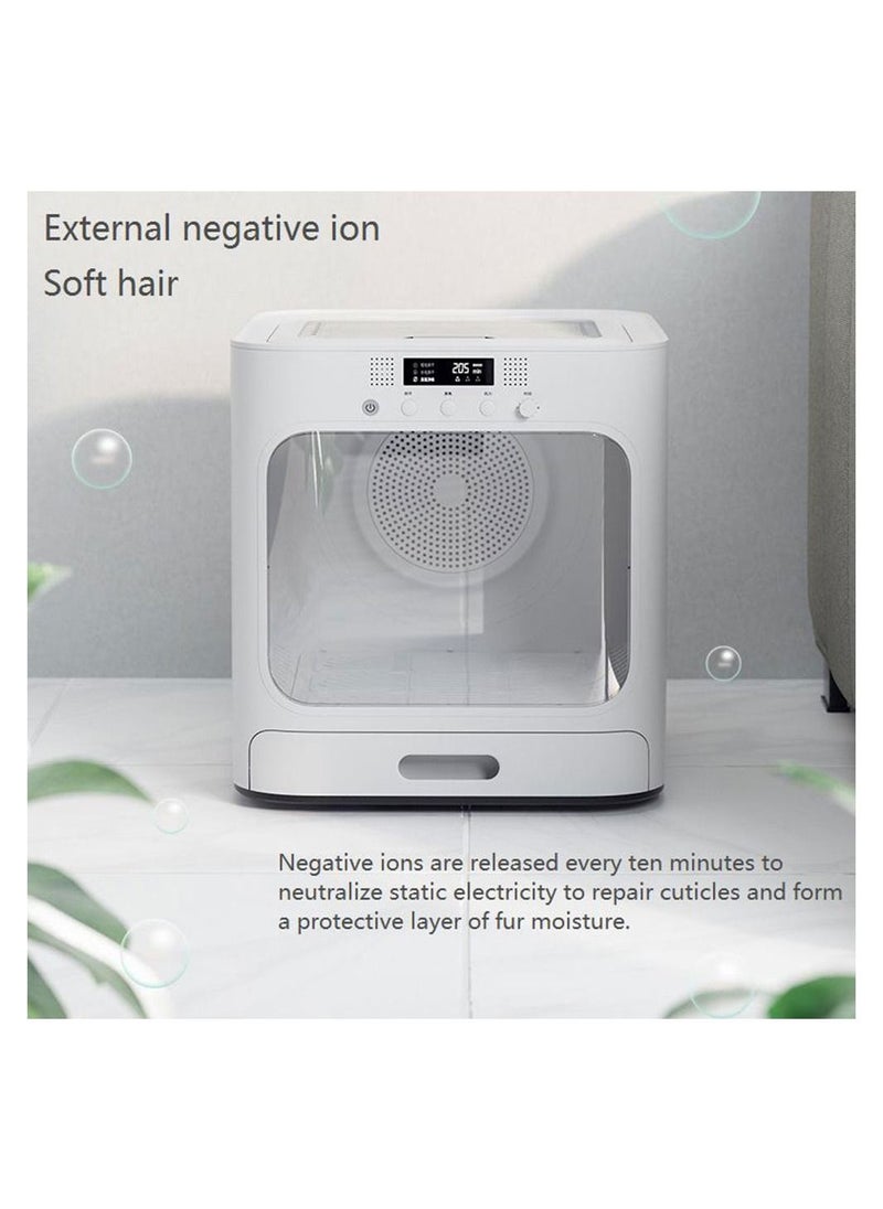Cool Baby Intelligent Pet Drying Box,Household Pet Dryer,Automatic,Temperature Control,Full-Bottom Air Supply,Quiet,White  - Image 3