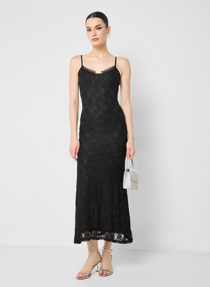 Ginger Cami Lace Slip Dress - Image 3