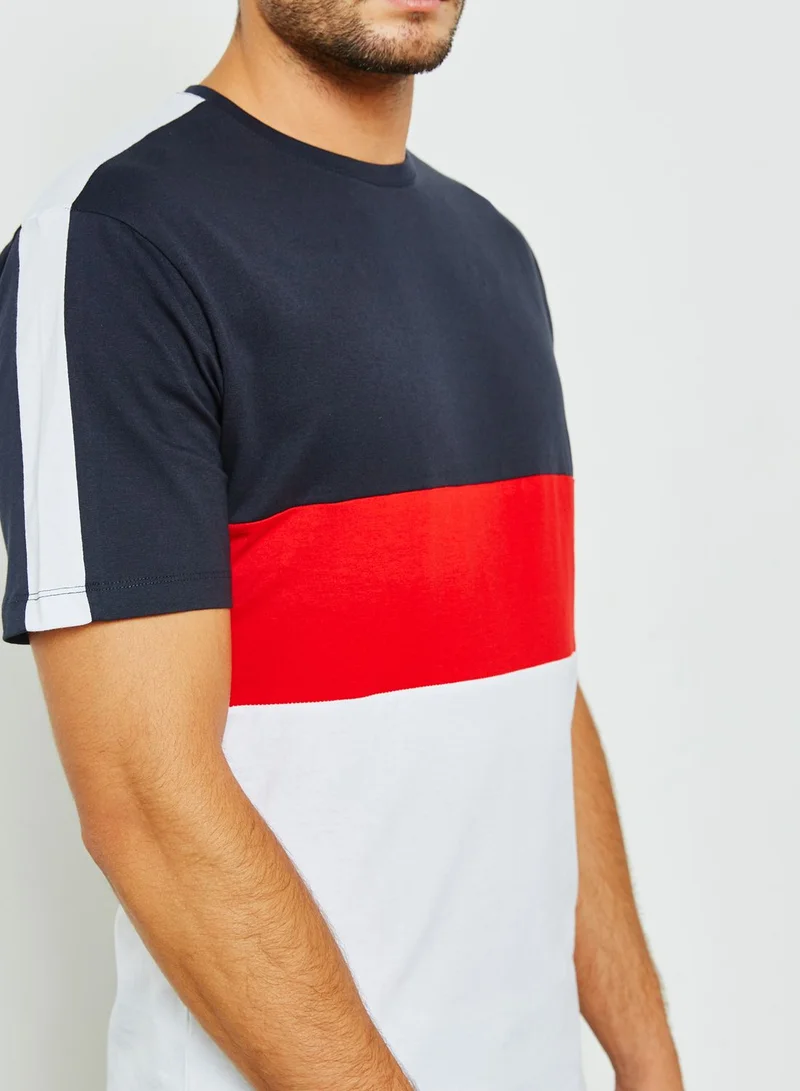 Only & Sons Bailey Colourblock T-Shirt