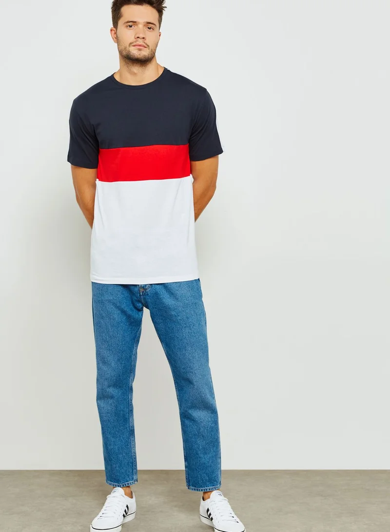 Only & Sons Bailey Colourblock T-Shirt