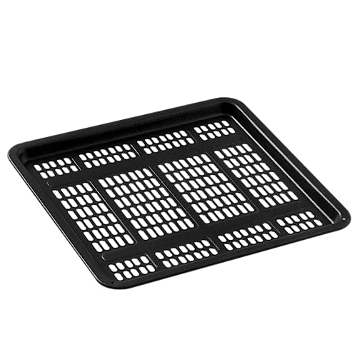 Cosori Air Fryer Tray for Air Frying Cooking Air Fryer Accessories Replacements Fit 13QT Stainless Steel Air Fryer Toaster OvenR121 Black Non Stick Dishwasher Safe - Image 1