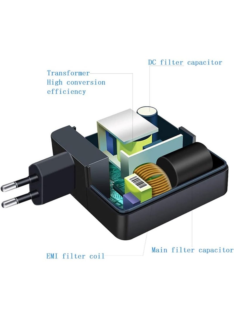 Terabyte Laptop Charger for ASUS 19V 3.42A 65W N17908 V85 K52 K52F X550 X551 X551M F551 F555 VivoBook Q301 Q400 S300CA S400CA S500CA S550 S550 S555 0CA Power Adapter (5.5 x 2.5 mm) - Image 3