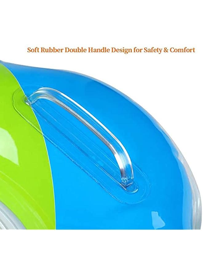 KASTWAVE Swimming Ring Baby Float Seat Inflatable Baby Pool Swim Ring Float Infant Toddler Swimming Ring With Handles - Image 5