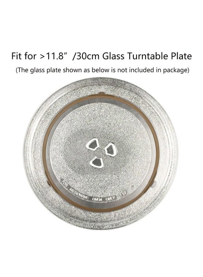 Cystarry Microwave Turntable Ring,8.7 Inch Microwave Oven Tray Rotating Roller Support Ring Large Glass Plate Tray Wheel Ring(2 PCS),Roller Height 15 mm - Image 3