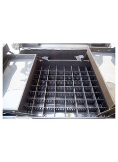 MAYLAN Makeup Train Stand Case With Pro Studio Artist Trolley And Lights large size, Black with White Medium  - Image 4