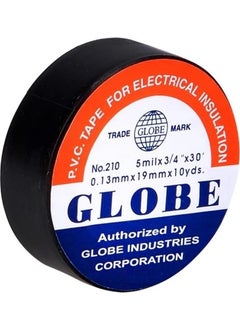 Globe Insulation Tape Black 10LUK 0.13MMX19MM  - Image 1