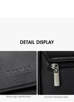 9506-2 Leather Modern Shoulder Work Travel Everyday Use Organized Stylish Crossbody bag - Black - pzsku/Z2068507C453100369C9CZ/45/_/1740938385/ac544a74-2ecd-42f6-8b02-f0153932dedb