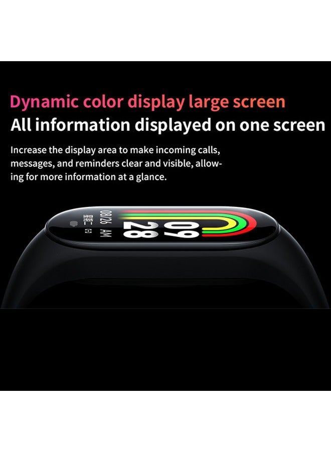 ام 8 M8 الذكية سوار الرياضة ووتش ممارسة متر بلوتوث معدل ضربات القلب ضغط الدم الأكسجين الدم مراقبة الصحة سوار الرياضة - Image 3