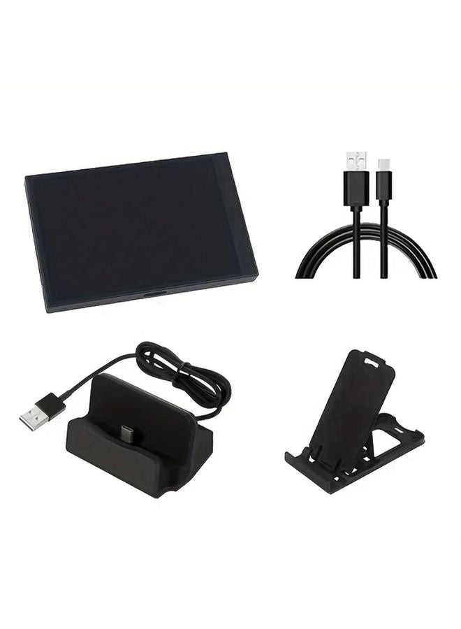 3.5 بوصة شاشة ثانوية صغيرة USB مع قاعد Type C لمراقبة بيانات الكمبيوتر CPU RAM - Image 1