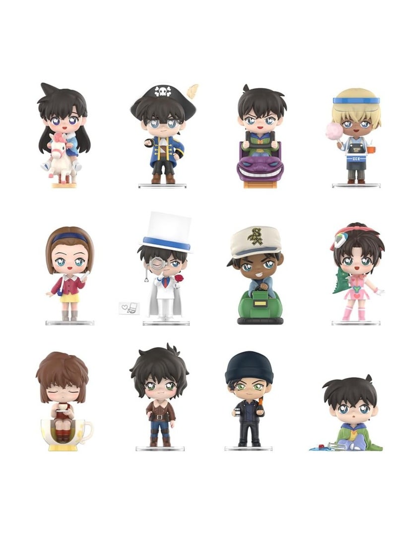 POP MART Detective Conan Carnival 12PC Pop Character Random Blind Box Action Doll Collection Doll, Collection Doll Party Gift (Single)  - Image 2