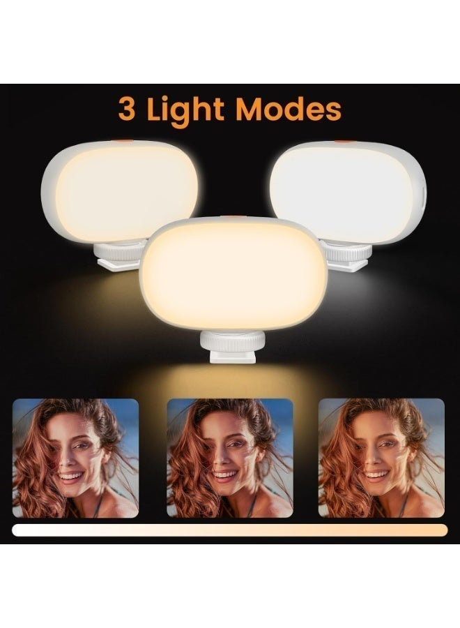 Pikengenus Mini Selfie Light, Phone Light with 3 Light Modes, Portable Clip-on Light for Phone, Camera,Makeup, Video Conference, TikTok, Vlog. - Image 2
