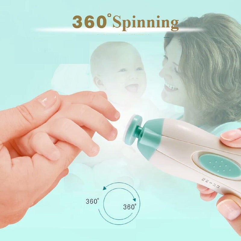 Jaybva Nail Trimmer Replacement Pads for 0 to 3 Months Baby Newborn Infant Replacement Grinding Heads Disc for Electric Nail File Clippers 6PCS - Image 3