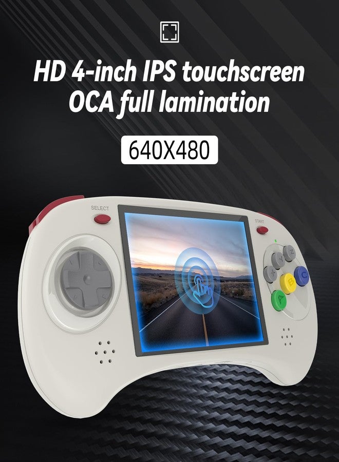 Voacle RG ARC D Retro Handheld Game Console , Dual OS Android 11 and Linux System with 128G SD Card 4541 Games Support 5G WiFi 4.2 Bluetooth Moonlight Streaming and TV Output (Gray) - Image 3