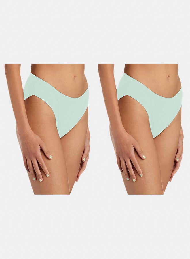 Dahab Cotton Set Of 2 Pieces Underwear Bikini For Women - Image 1