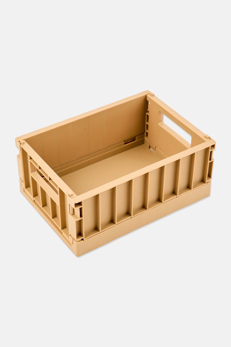 Muy Mucho Mini Foldable Box, Tan - Image 1