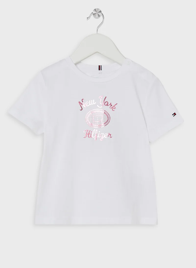 تومي هيلفيغر HILFIGER NY FOIL REG TEE SS
