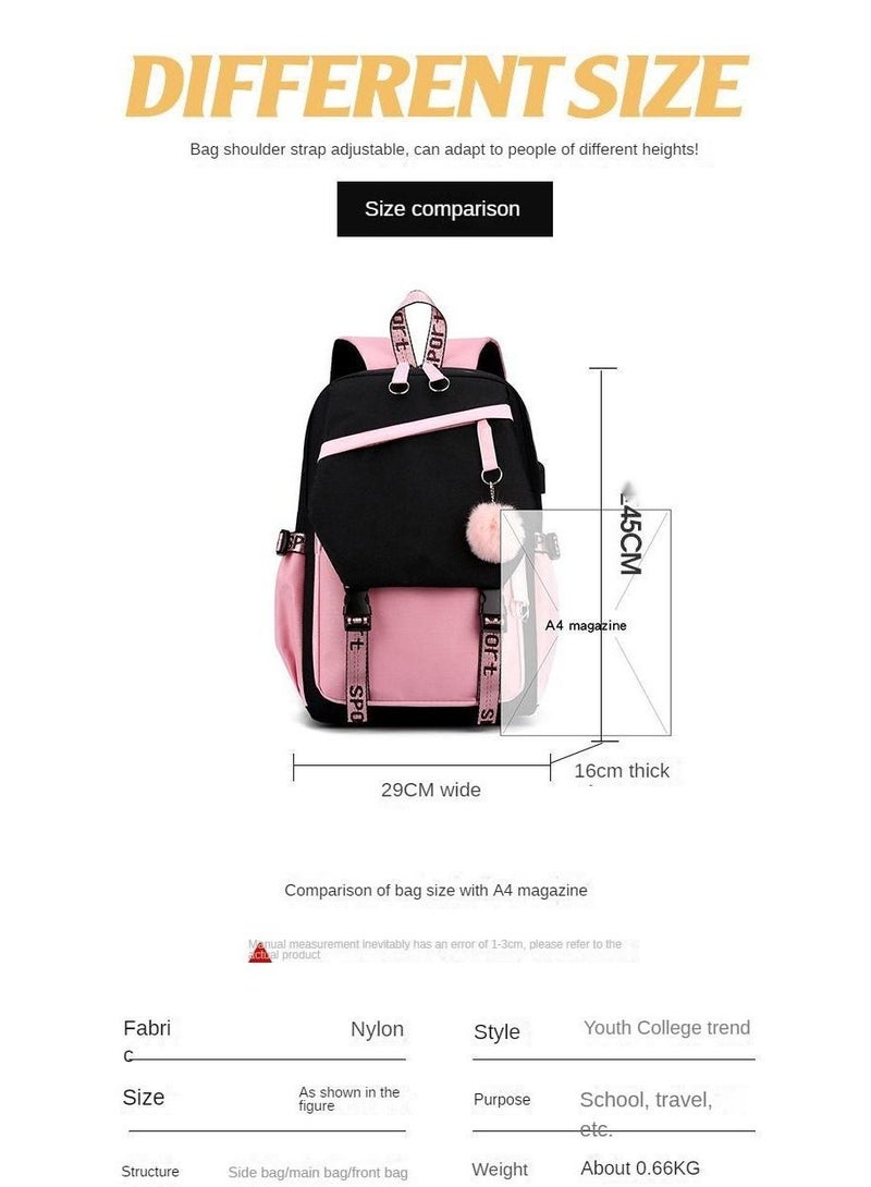 Star Baby  Leisure Backpack For Men And Women - Image 4