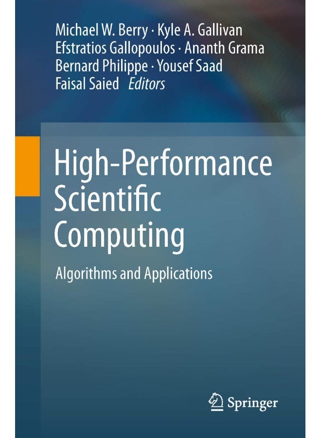 High-Performance Scientific Computing: Algorithms and Applications