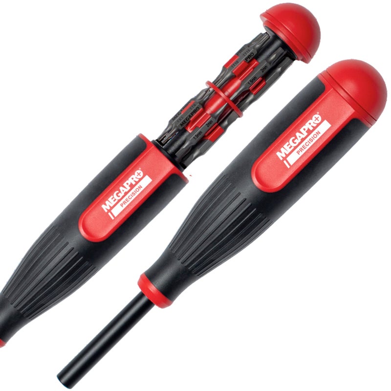 MEGAPRO 24in1 Precision MultiBit Screwdriver Small Screw Application Microfasteners Eyeglass jewelry Repair Small Electronics Maintenance Precision Tamperproof Bits - Image 2