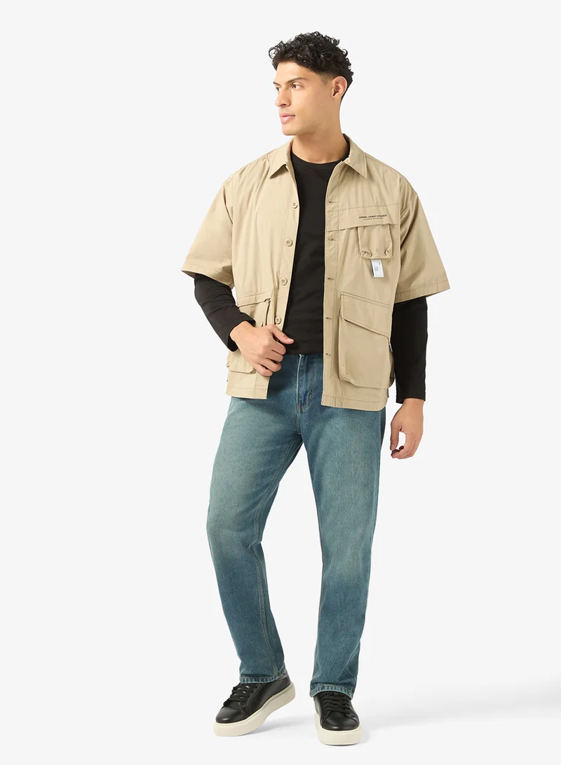 سفنتي فايف جينز بقصة مستقيمة