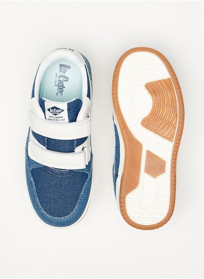 Lee Cooper - Boys Casual Sneakers With Hook And Loop Closure - Image 1