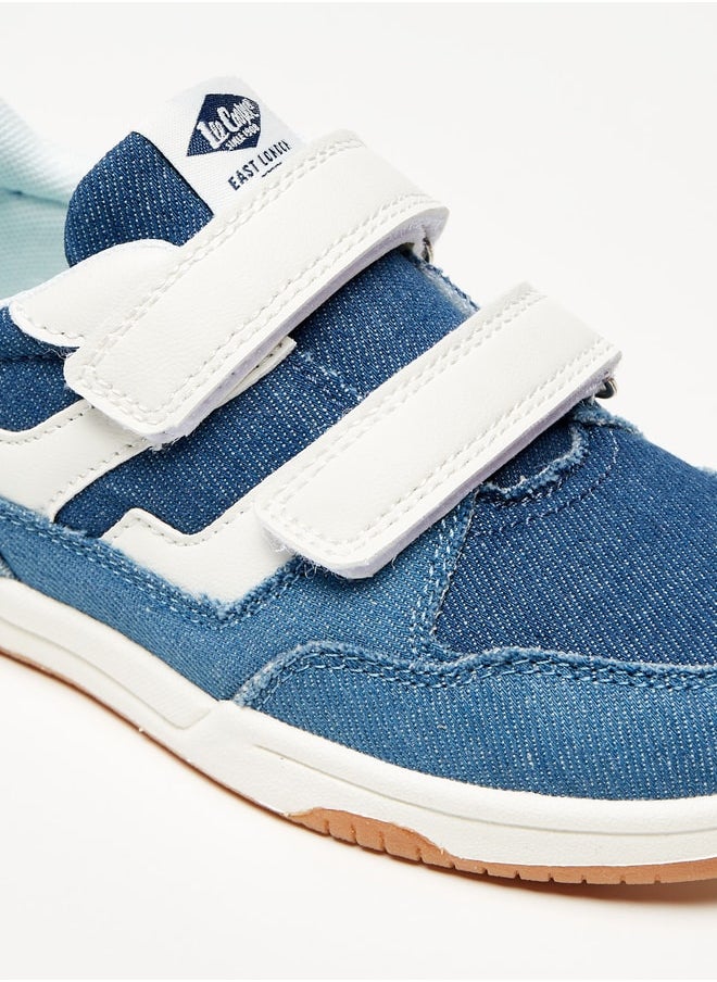 Lee Cooper - Boys Casual Sneakers With Hook And Loop Closure - Image 1
