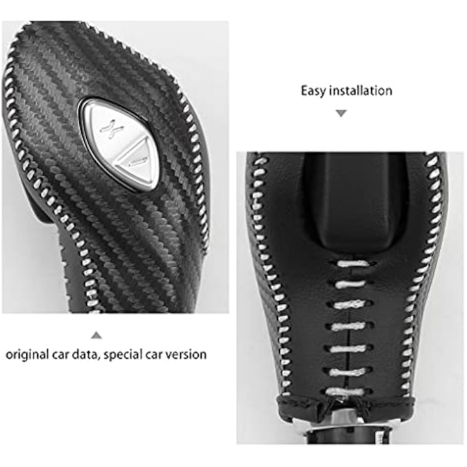 ريحني غطاء مقبض ناقل الحركة الجلدي للسيارات لفورد إيكوسبورت إسكيپ فيوجن إكسسوارات إكسسوارات إكسبورت إينيرجي واجن فييستا فوكس ترانزيت - Image 3