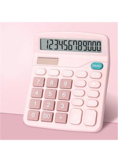 Generic Standard Function Basic Calculator, 12-Digit Desktop Calculator, Mini Compact, Big Numbers, Solar Battery Two Power, Quick Response, for Home, Office, Primary, Secondary, College  - Image 3