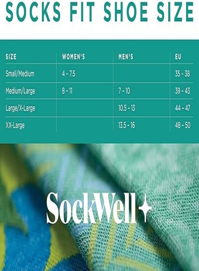 Sockwell Men's Pulse OTC Firm Graduated Compression Sock, Ocean, Ocean - L/XL - Image 2
