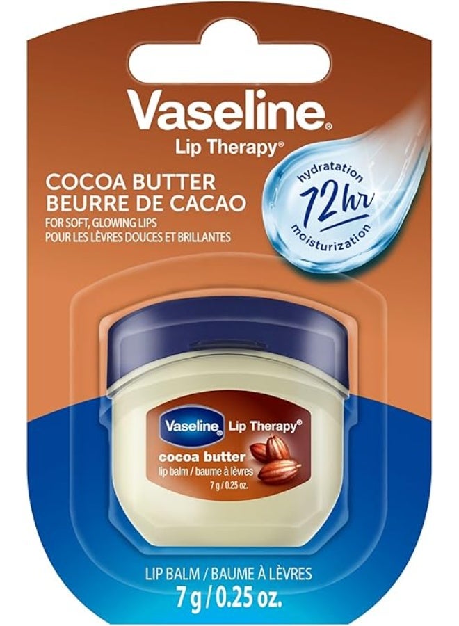 فازلين علاج الشفاه بالفازلين، بزبدة الكاكاو، سعة 0.25 اونصة - Image 1