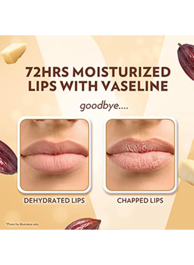 فازلين علاج الشفاه بالفازلين، بزبدة الكاكاو، سعة 0.25 اونصة - Image 4