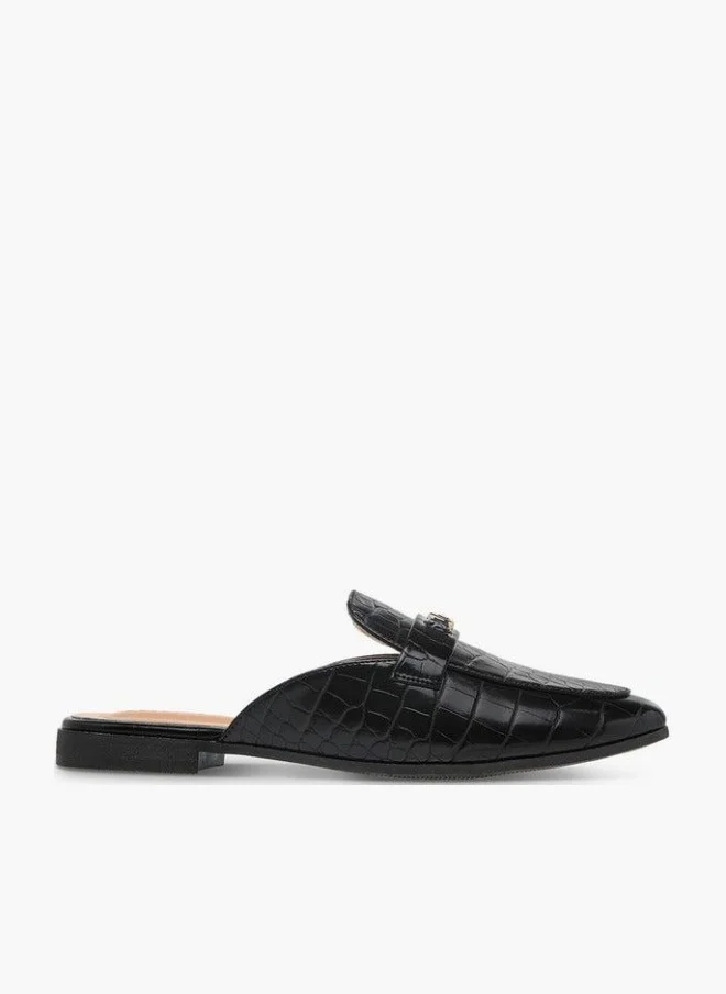 Celeste Women's Textured Slip-On Mules