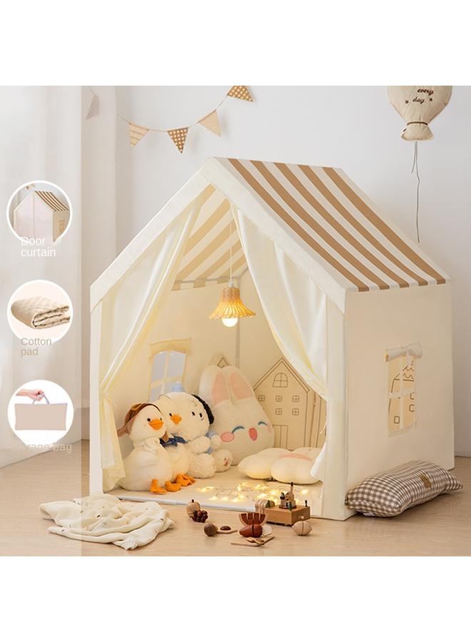 الأزرق جي دبليو غرفة ألعاب الأطفال INS خيمة الأولاد والبنات الأطفال الأطفال منزل جلود الروبيان غرفة الأميرة الداخلية - Image 1