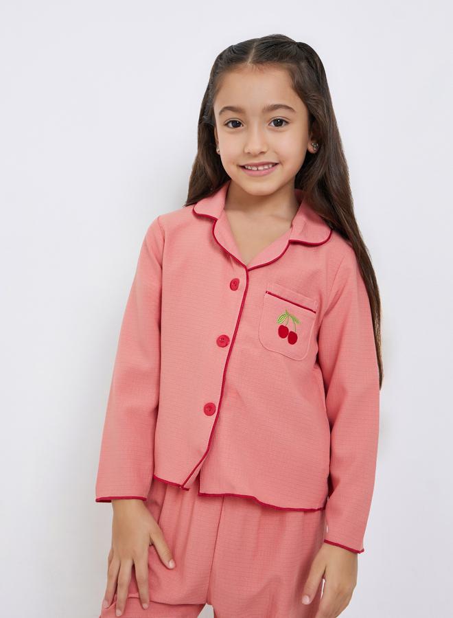 تايك تو مجموعة من قميص بأكمام طويلة مع بيجاما - Image 3