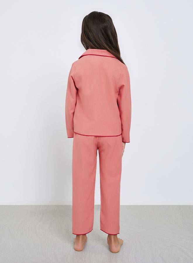 تايك تو مجموعة من قميص بأكمام طويلة مع بيجاما - Image 5