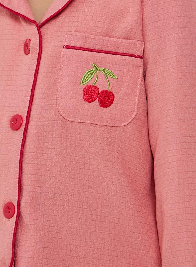 تايك تو مجموعة من قميص بأكمام طويلة مع بيجاما - Image 4