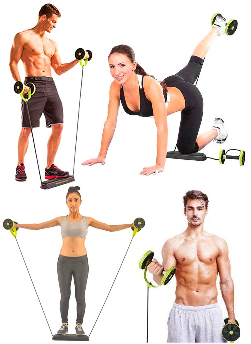 Revoflex Xtreme - Total Body Workout Device For Gaining Beautiful Body Shape and Fit Healthy Body, Core Trainer, Abdominal Trainer, Tummy Trimmer, Hip and Leg Shaper, Home Gym Fitness Exercise Equipment For Women, Men - Image 1