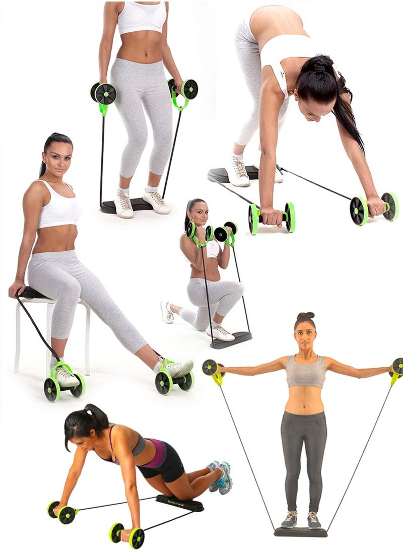 Revoflex Xtreme - Total Body Workout Device For Gaining Beautiful Body Shape and Fit Healthy Body, Core Trainer, Abdominal Trainer, Tummy Trimmer, Hip and Leg Shaper, Home Gym Fitness Exercise Equipment For Women, Men - Image 1