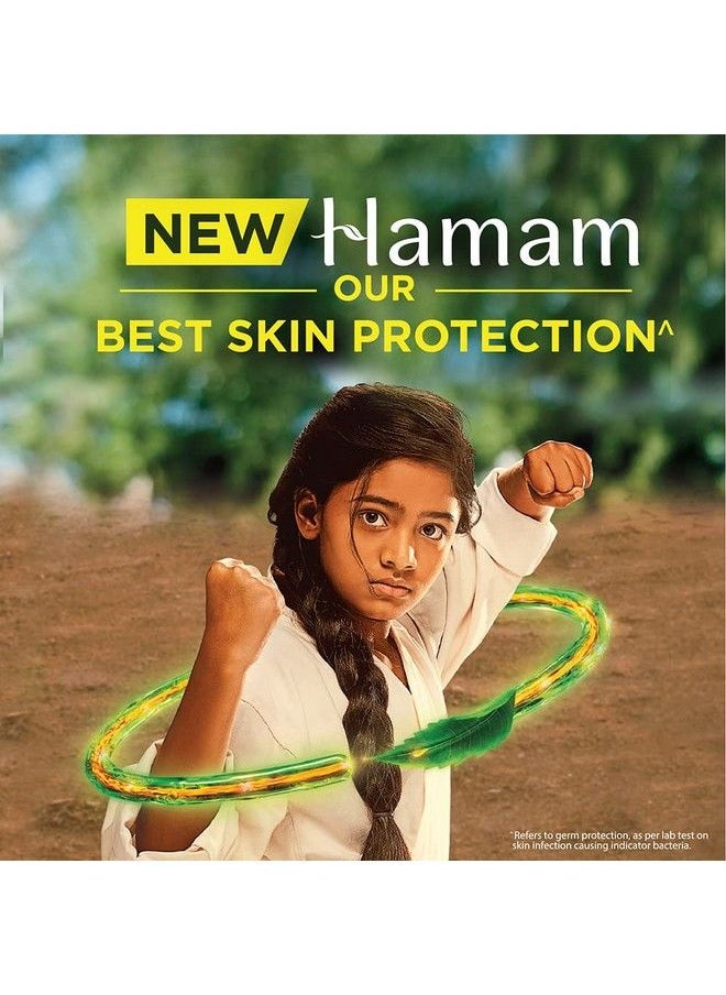 Hamam - Neem Tulsi & Aloe Vera Bathing Soap For Body 150 G (Combo Pack Of 8) Purifying Soap Bar With Pure Neem Oil And Best Of Natural Ingredients - Image 1
