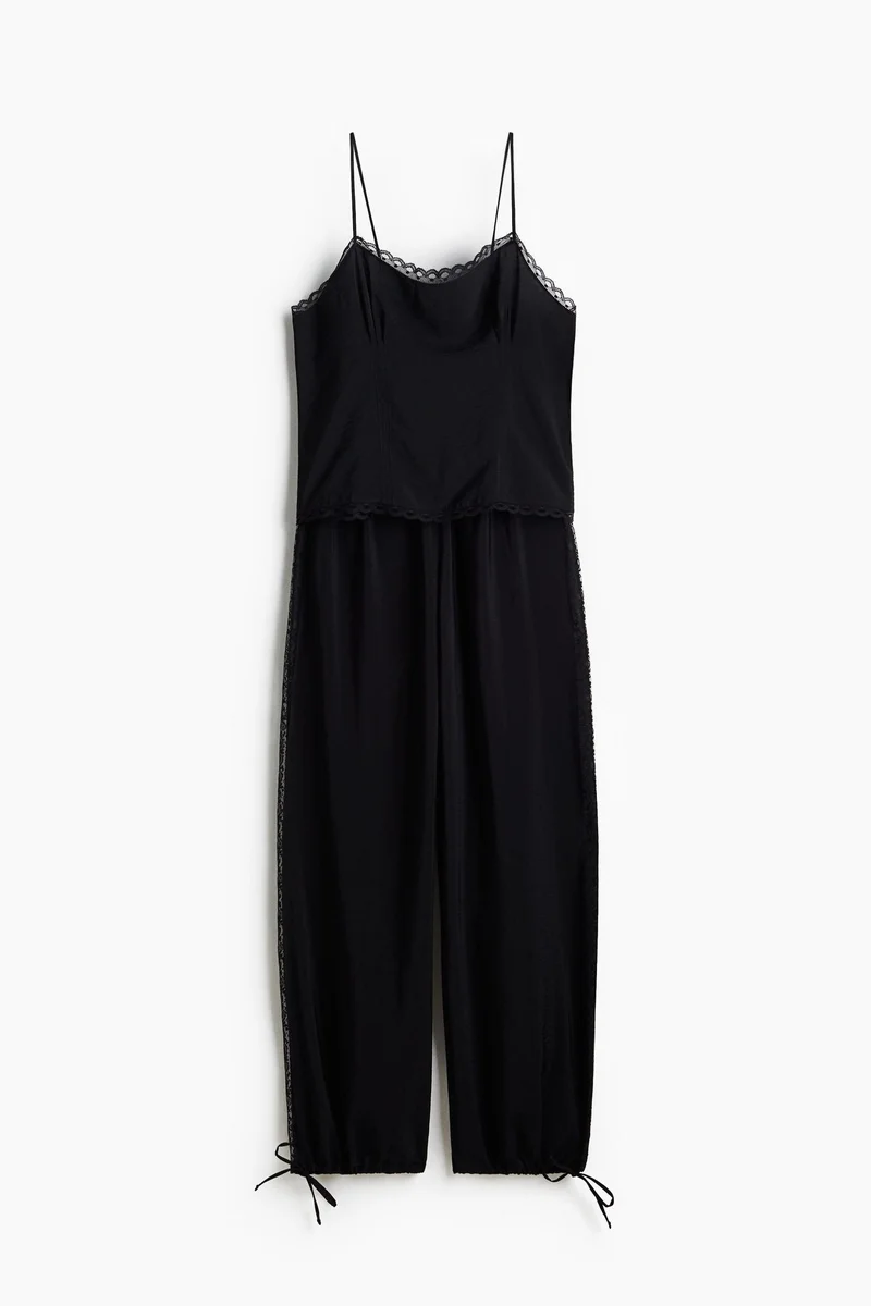 H&M Lace-trimmed pyjamas